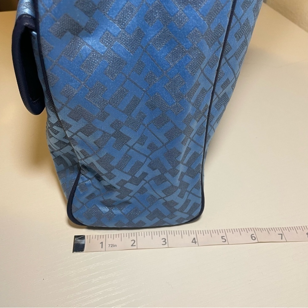 Tommy Hilfiger Blue Logo Handbag Purse - Picture 9 of 9